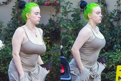 billie eilish boob bounce|Billie Eilish undressing in video: Youve never seen my body